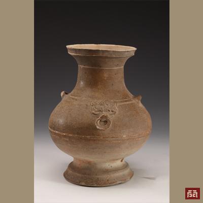 Han qing glazes with two heads and two ears